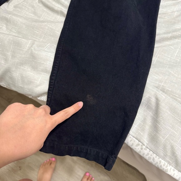 IJJI Black Unisex Cotton Canvas Easy Pants Size S - Picture 11 of 11